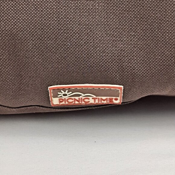 Picnic Time Moka Collection Picnic Cooler Tote with Food & Wine Compartments - Picture 16 of 16